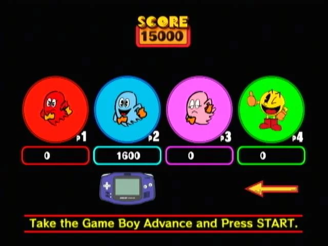 Изображение игры: Pac-Man Vs.