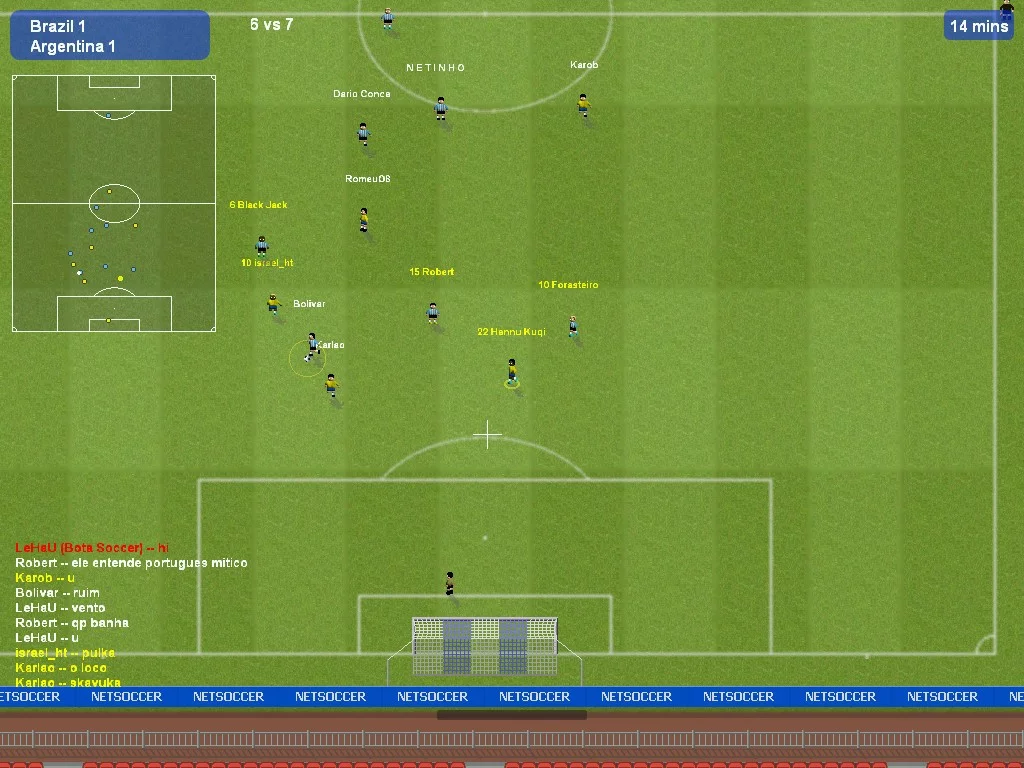 Изображение игры: Netsoccer2