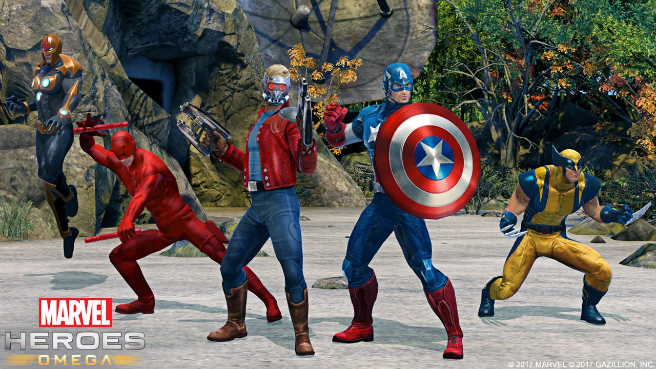 Изображение игры: Marvel Heroes Omega - Guardians of the Galaxy Founder's Pack