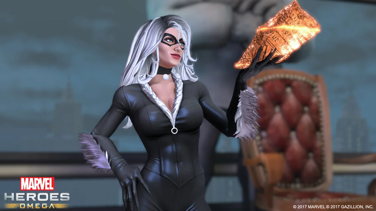 Изображение игры: Marvel Heroes Omega - Black Cat Pack