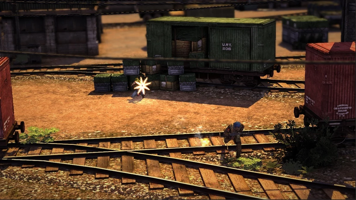 Изображение игры: Jagged Alliance Online