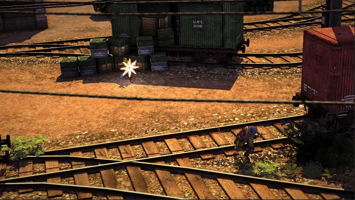 Изображение игры: Jagged Alliance Online