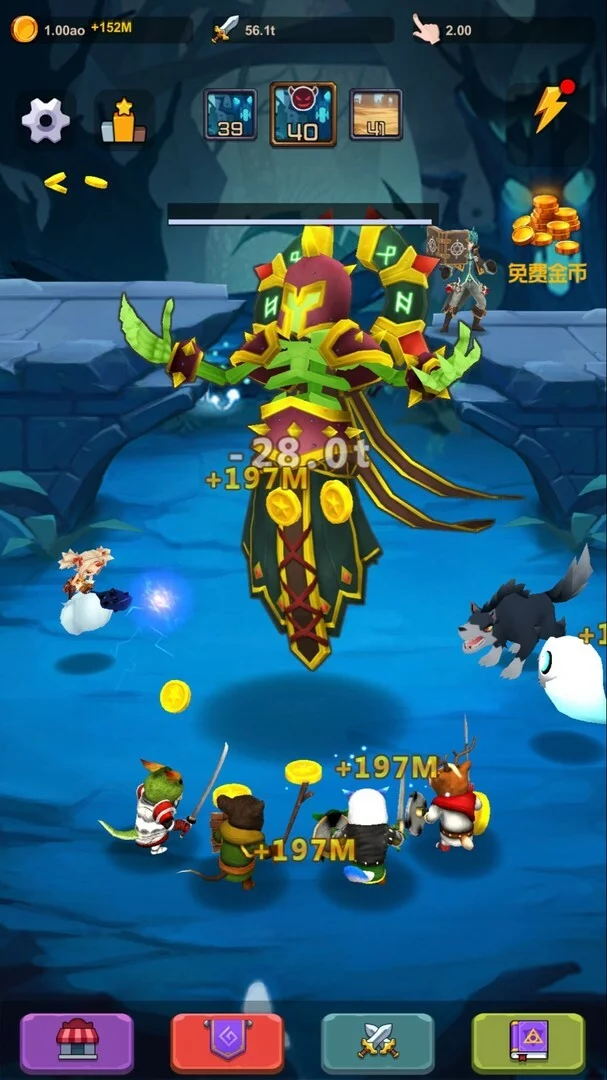 Изображение игры: IDLE RAID