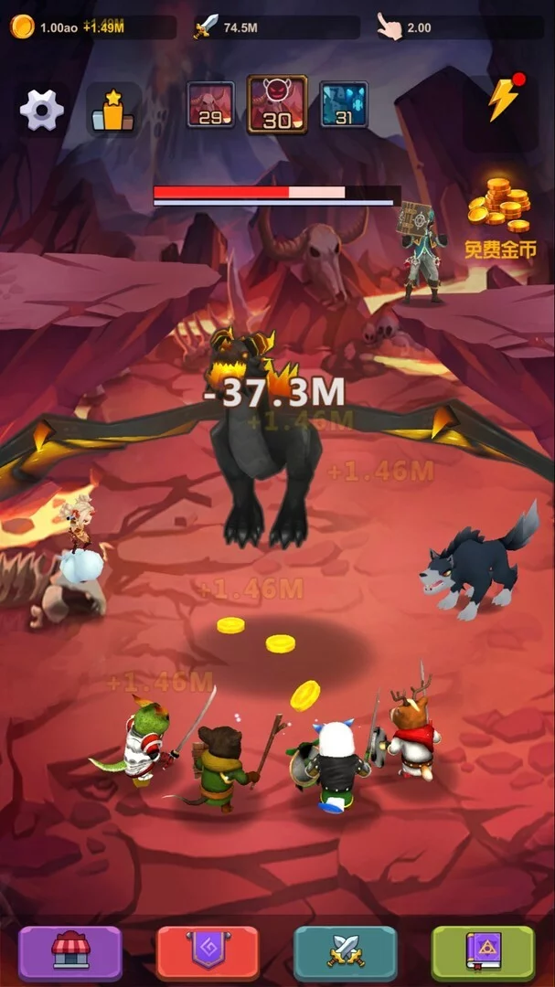 Изображение игры: IDLE RAID