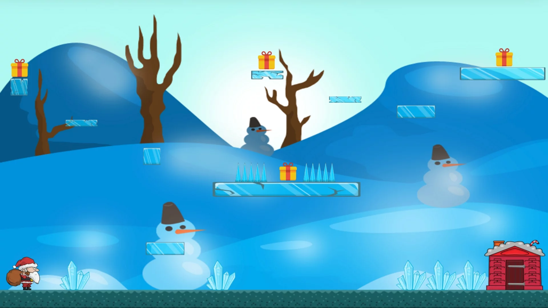 Изображение игры: Happy Santa