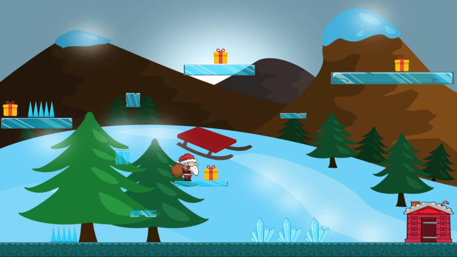 Изображение игры: Happy Santa
