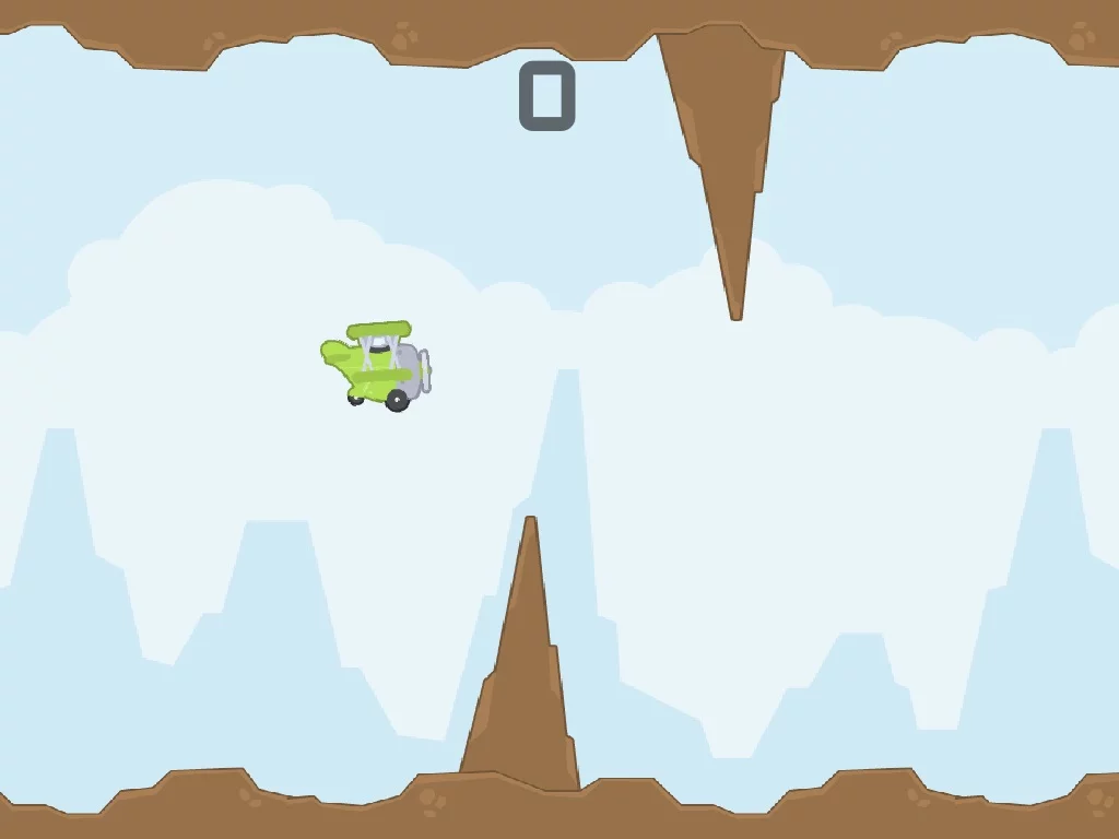 Изображение игры: Fly the plane