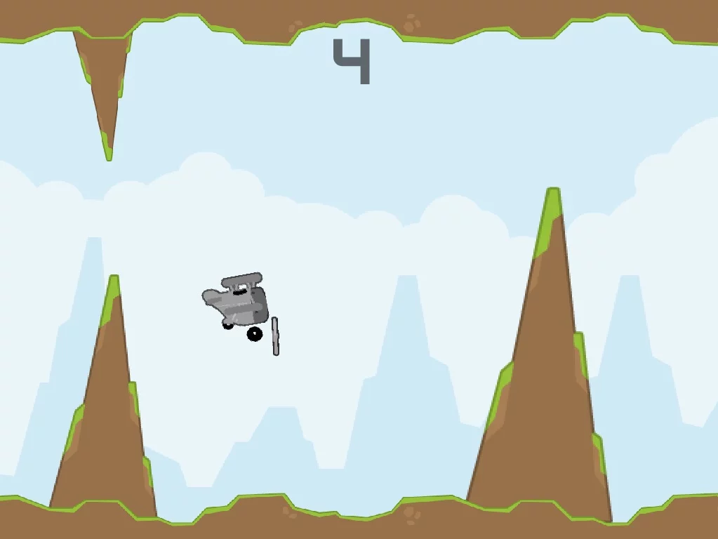 Изображение игры: Fly the plane