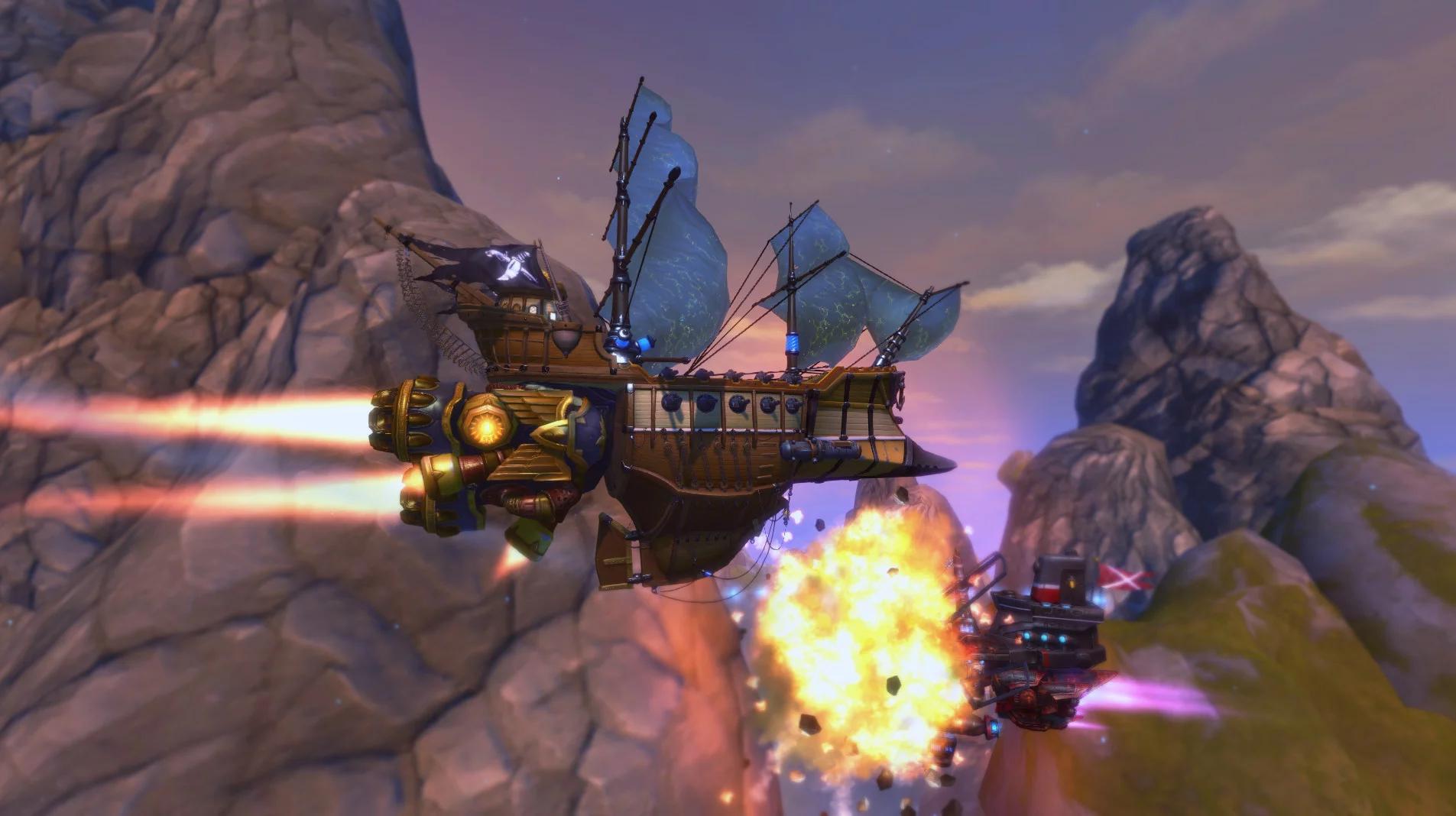 Изображение игры: Cloud Pirates