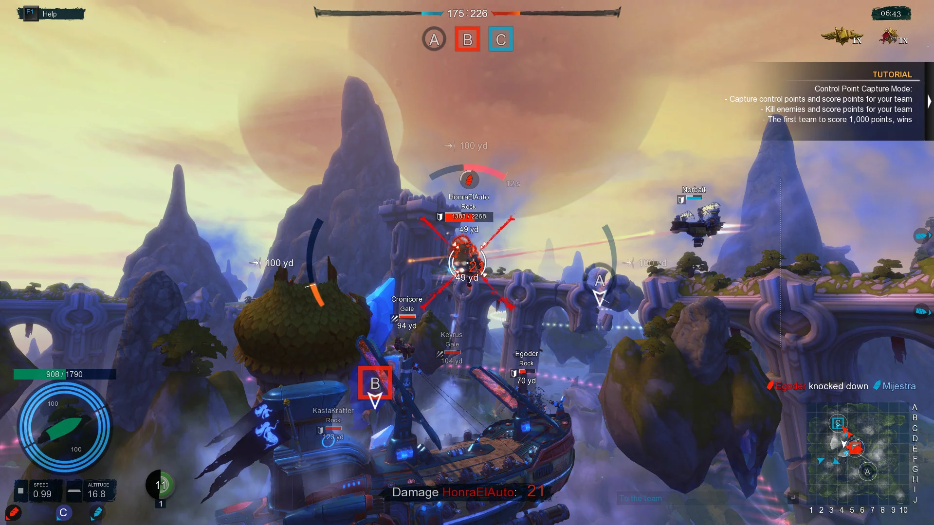 Изображение игры: Cloud Pirates