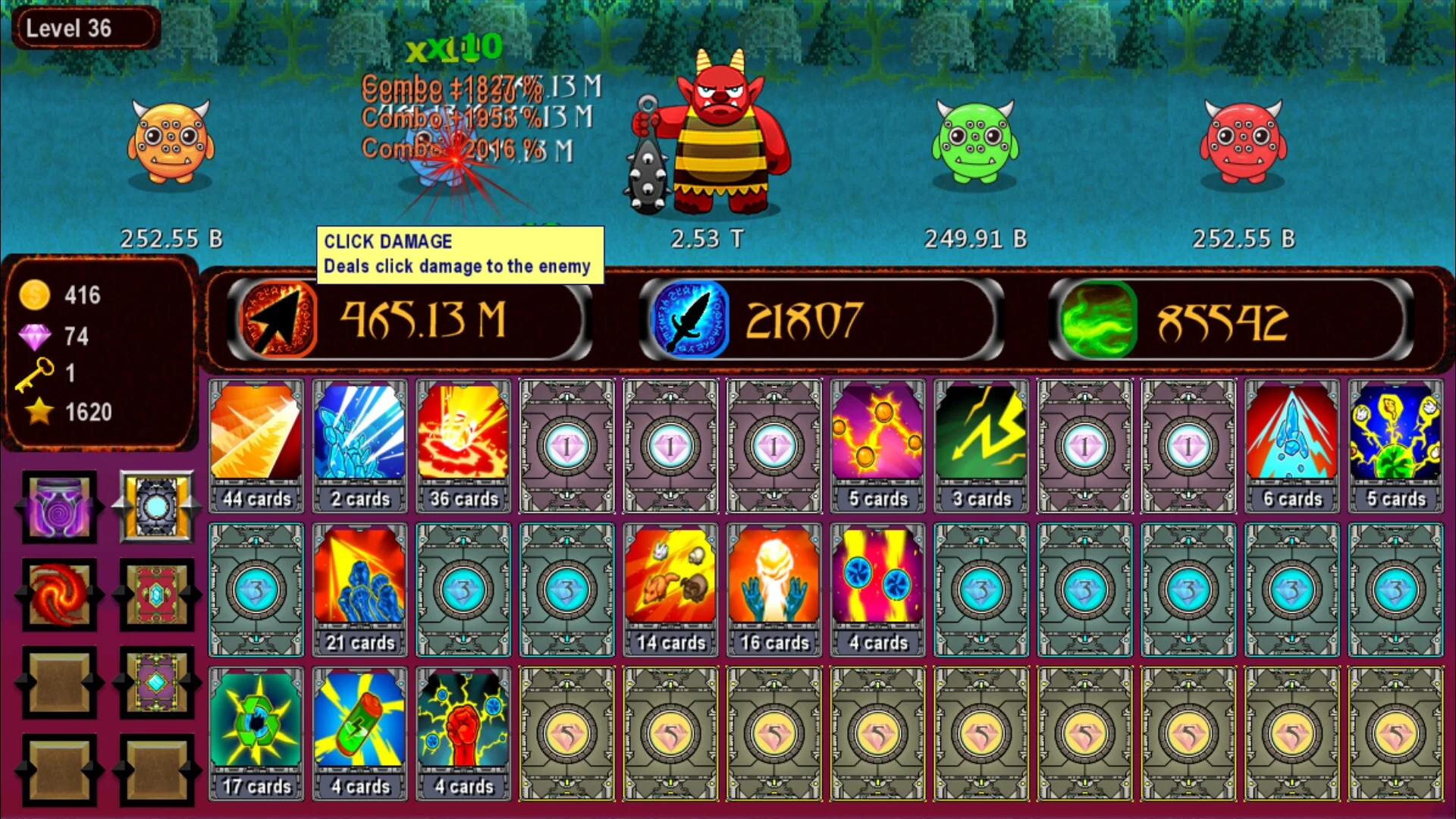 Изображение игры: Card Storm Idle