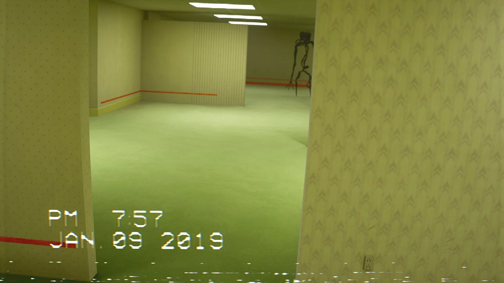 Изображение игры: The Backrooms Footage