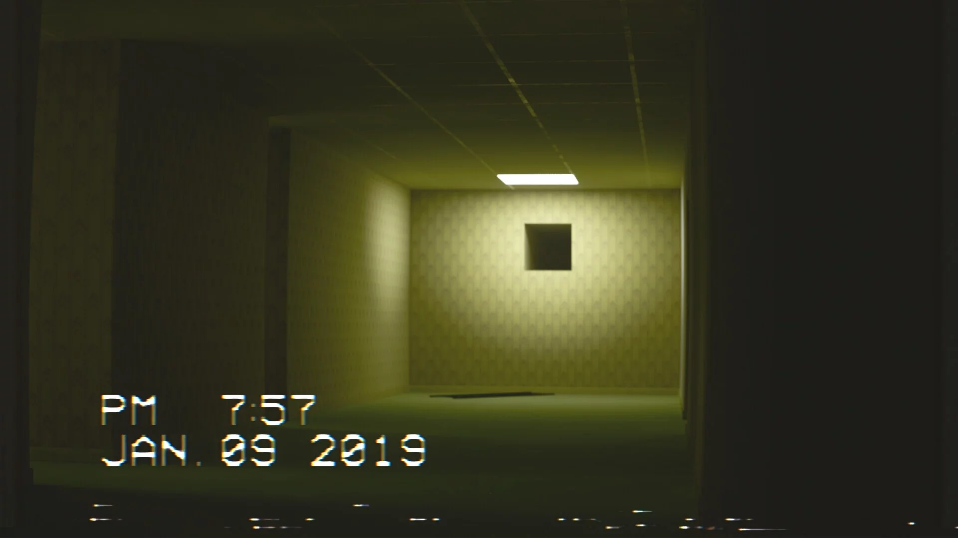 Изображение игры: The Backrooms Footage