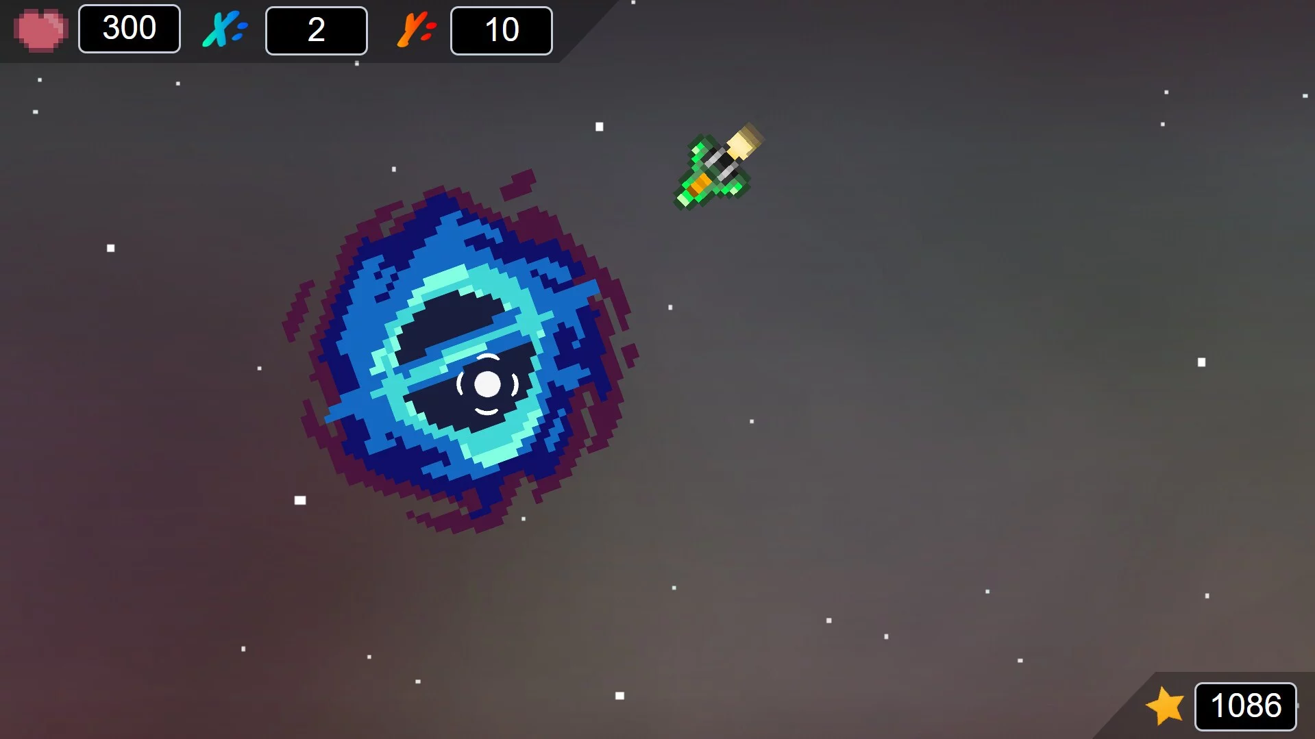 Изображение игры: Asteroid