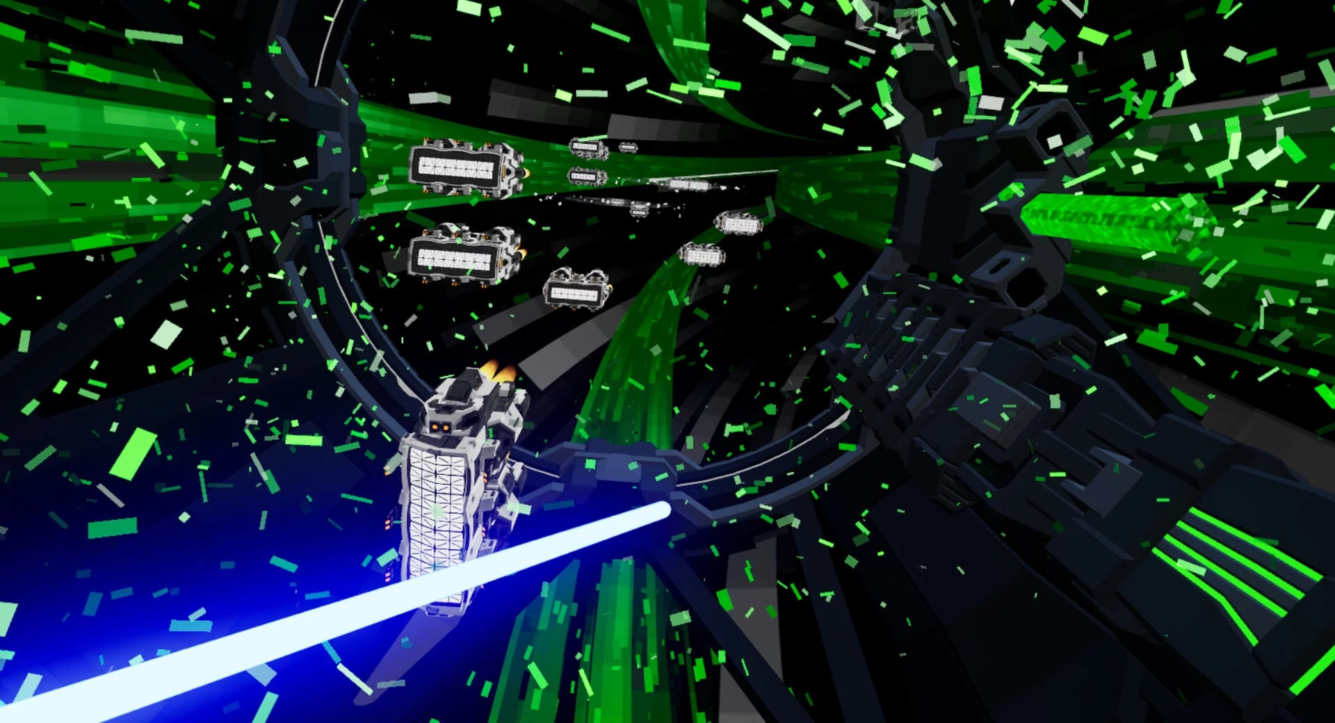 Изображение игры: Saber Ship