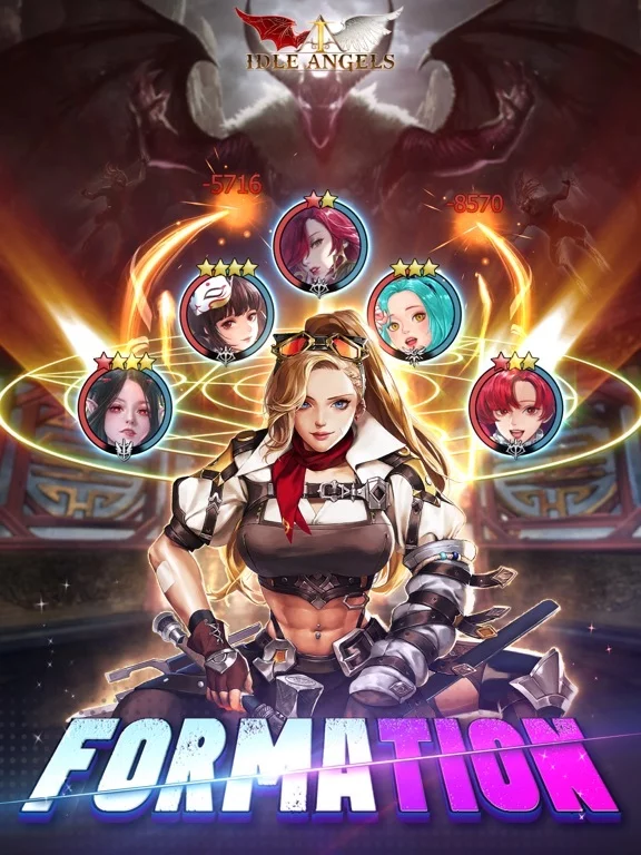 Изображение игры: Idle Angels