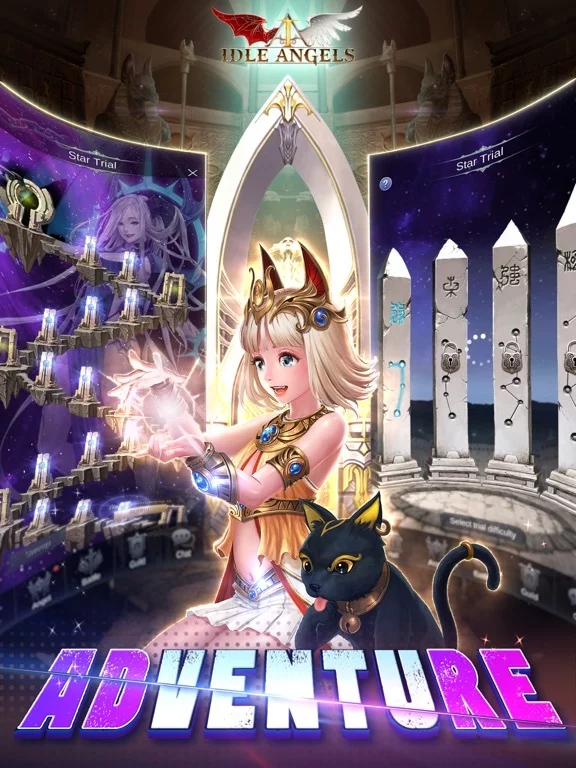 Изображение игры: Idle Angels