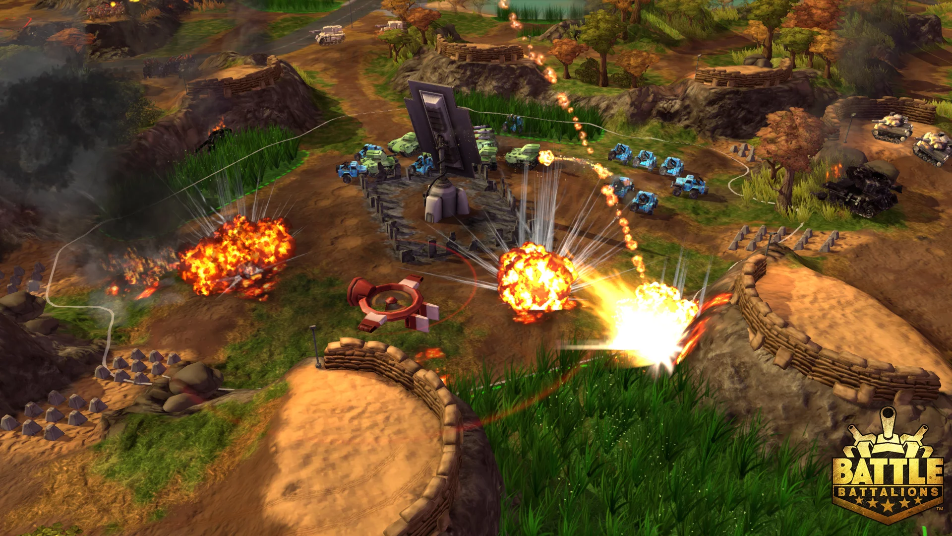 Изображение игры: Battle Battalions