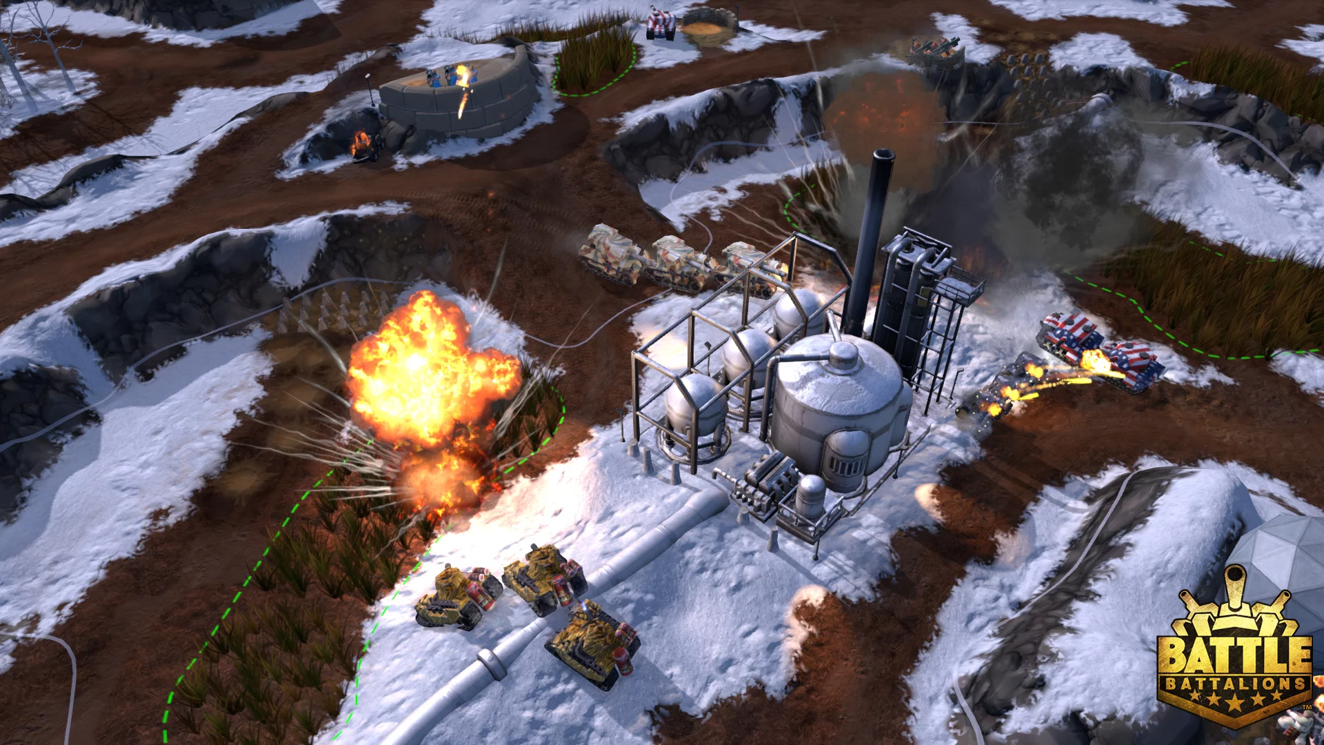 Изображение игры: Battle Battalions