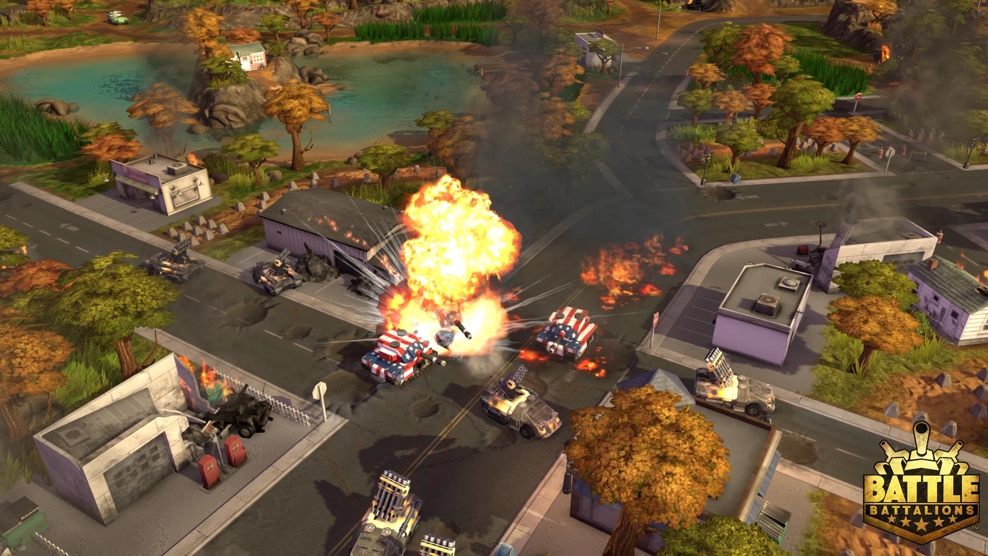 Изображение игры: Battle Battalions