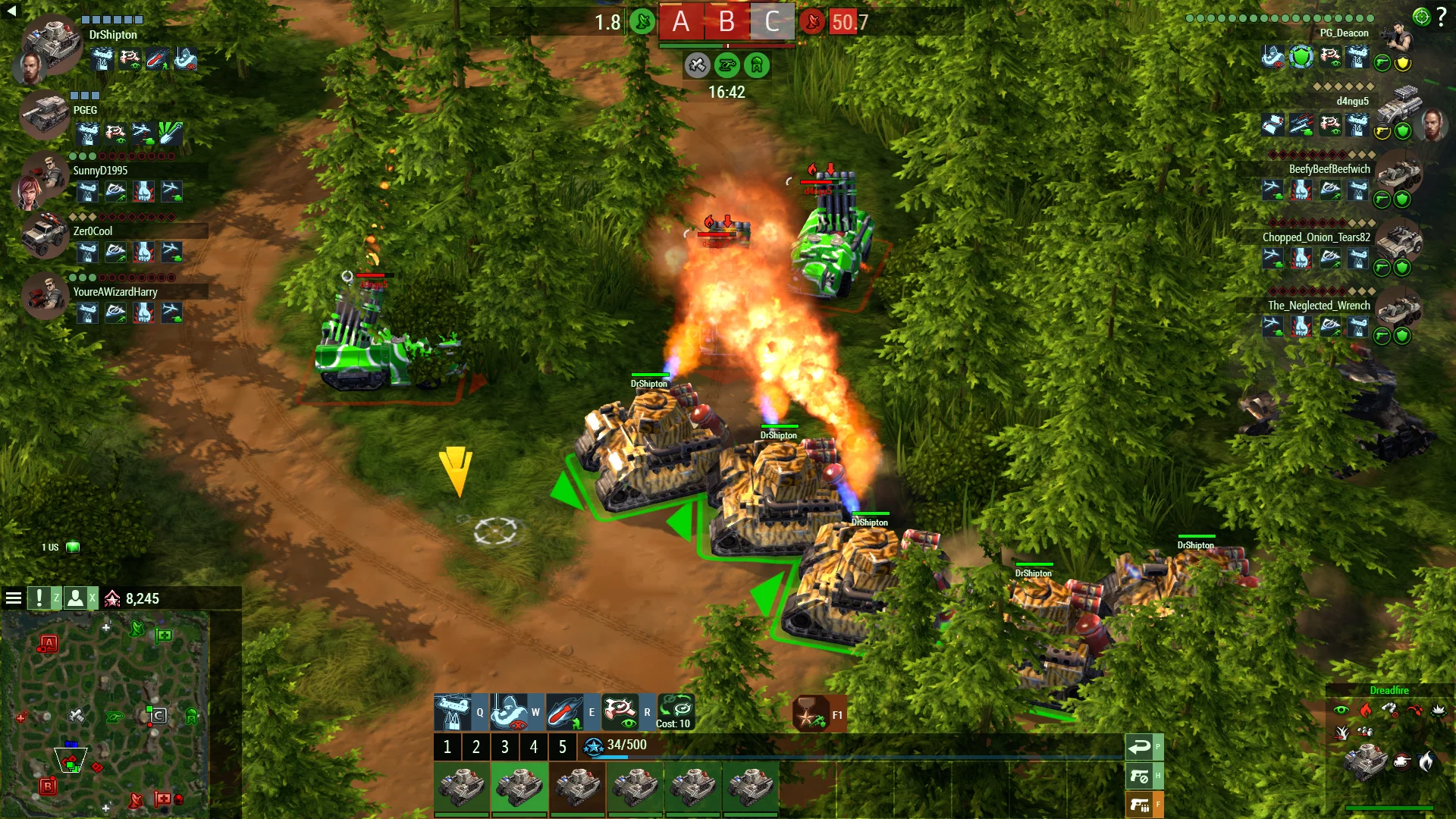 Изображение игры: Battle Battalions