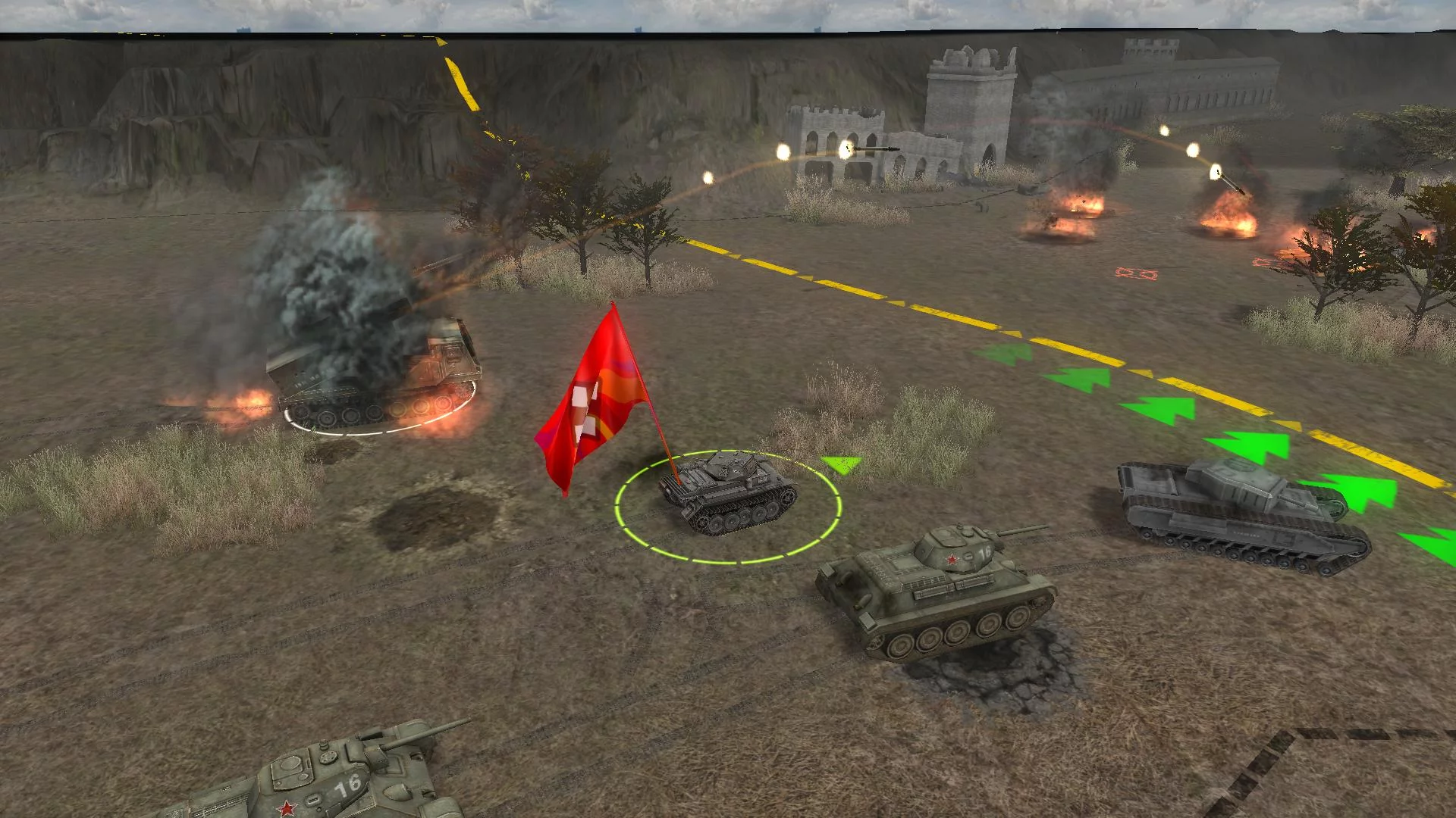Изображение игры: Battleline: Steel Warfare