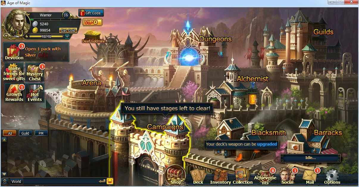 Изображение игры: Age of Magic CCG