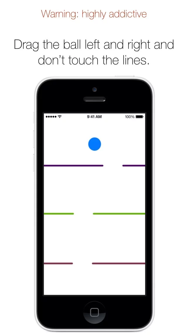 Изображение игры: Infinity Ball: A highly addictive game