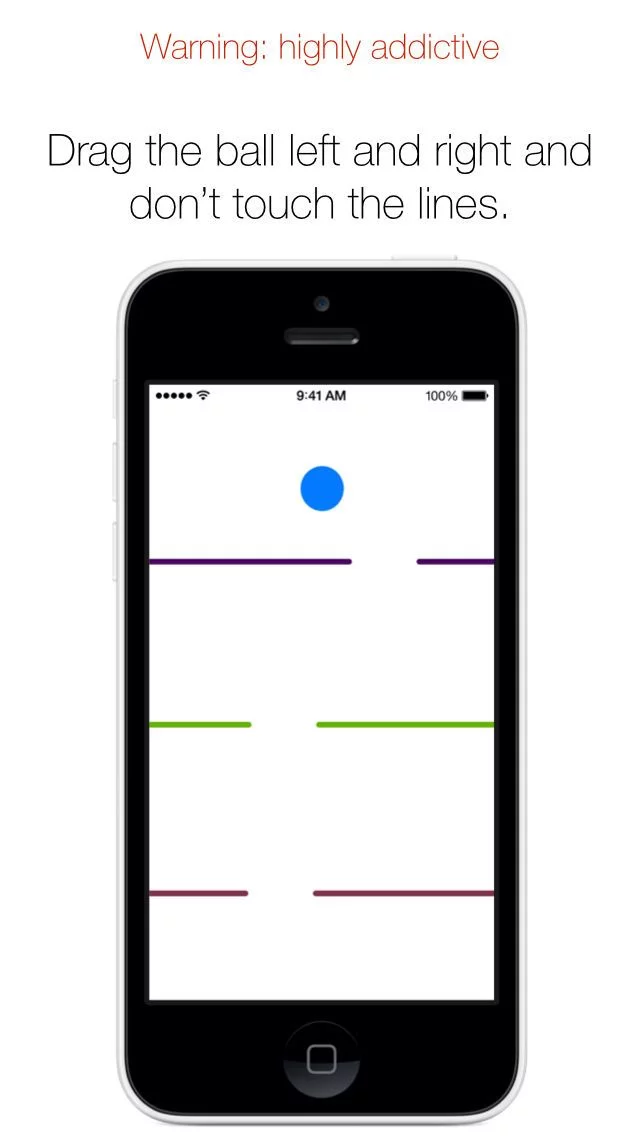 Изображение игры: Infinity Ball: A highly addictive game
