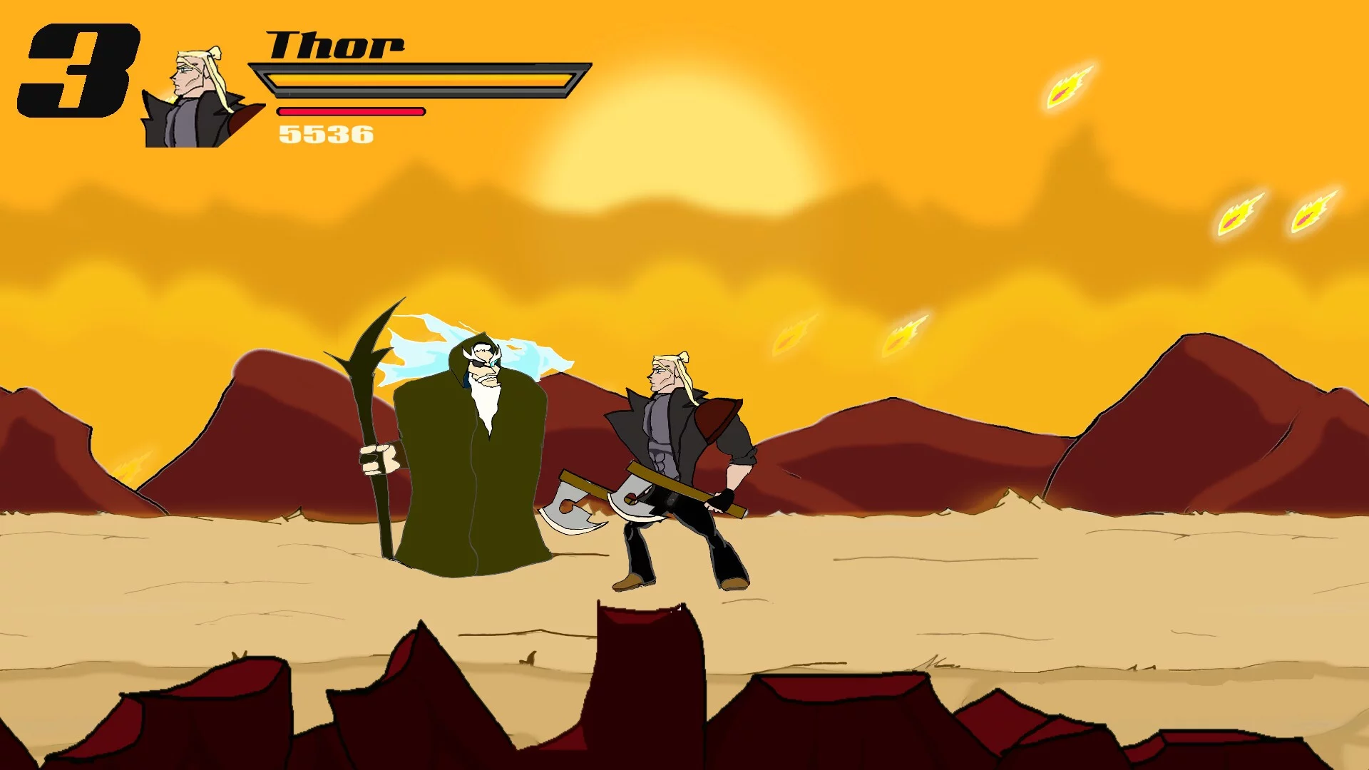 Изображение игры: The Rage of Valhalla