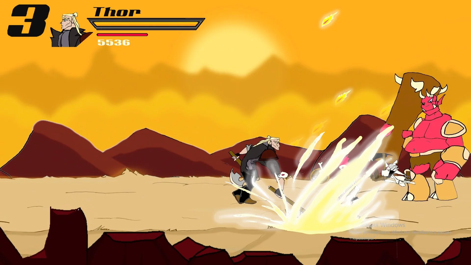 Изображение игры: The Rage of Valhalla