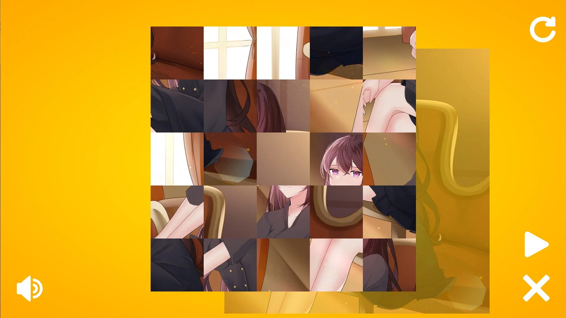 Изображение игры: GirlPuzzle