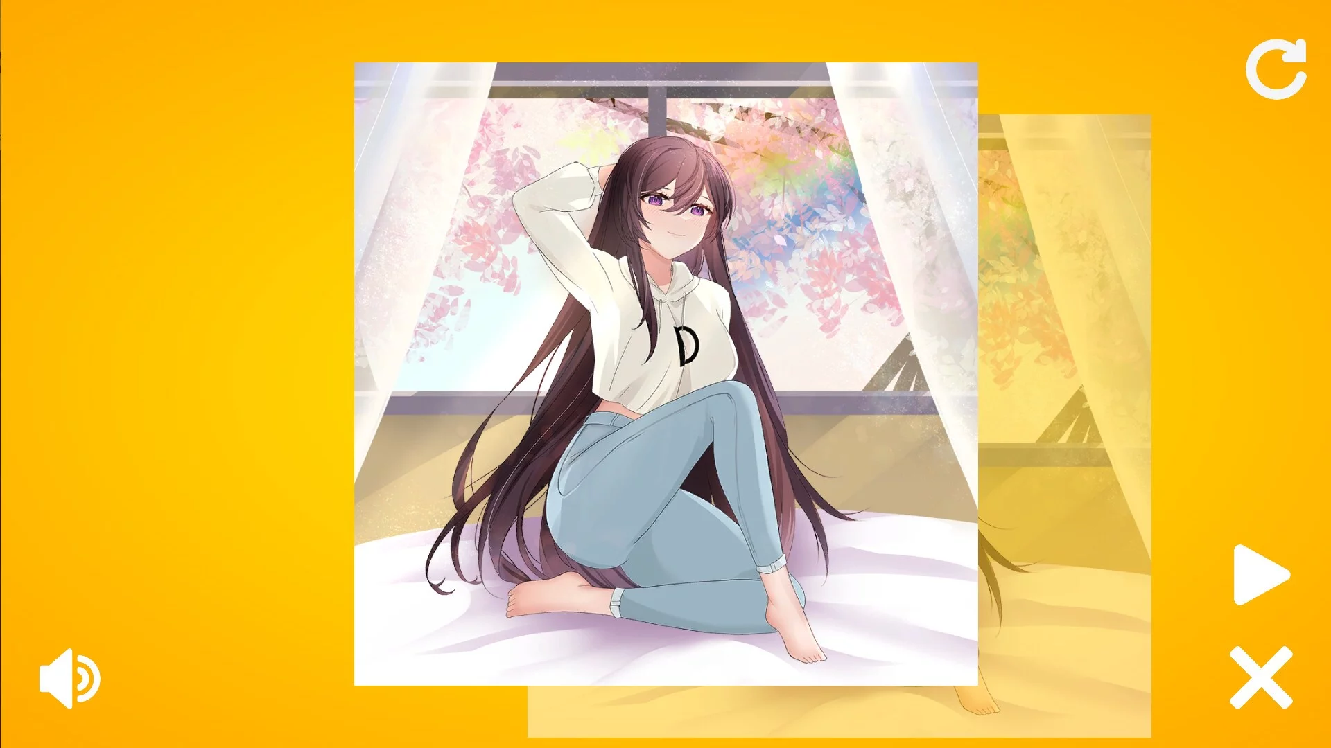 Изображение игры: GirlPuzzle