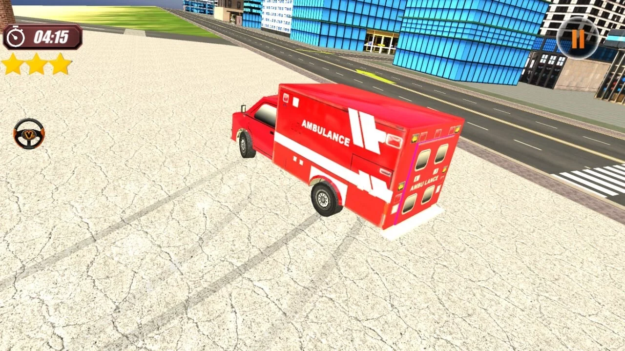 Изображение игры: Ambulance Chauffeur Simulator