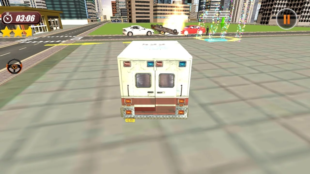 Изображение игры: Ambulance Chauffeur Simulator