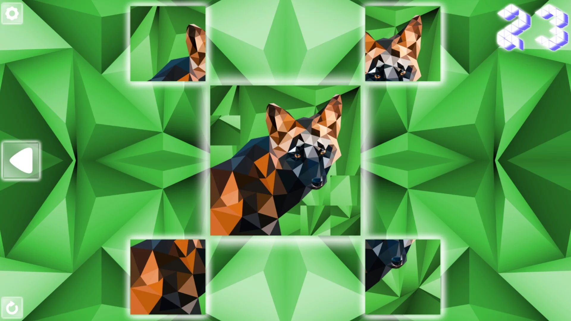 Изображение игры: Poly Puzzle: Predators