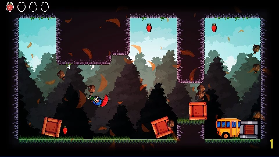 Изображение игры: Flying Umbrella