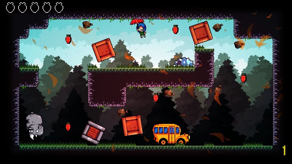 Изображение игры: Flying Umbrella