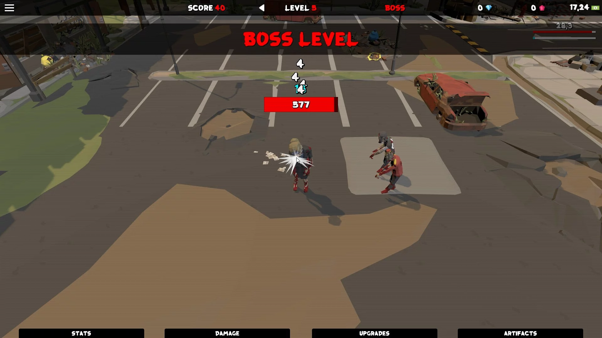 Изображение игры: Idle Zombies Clicker