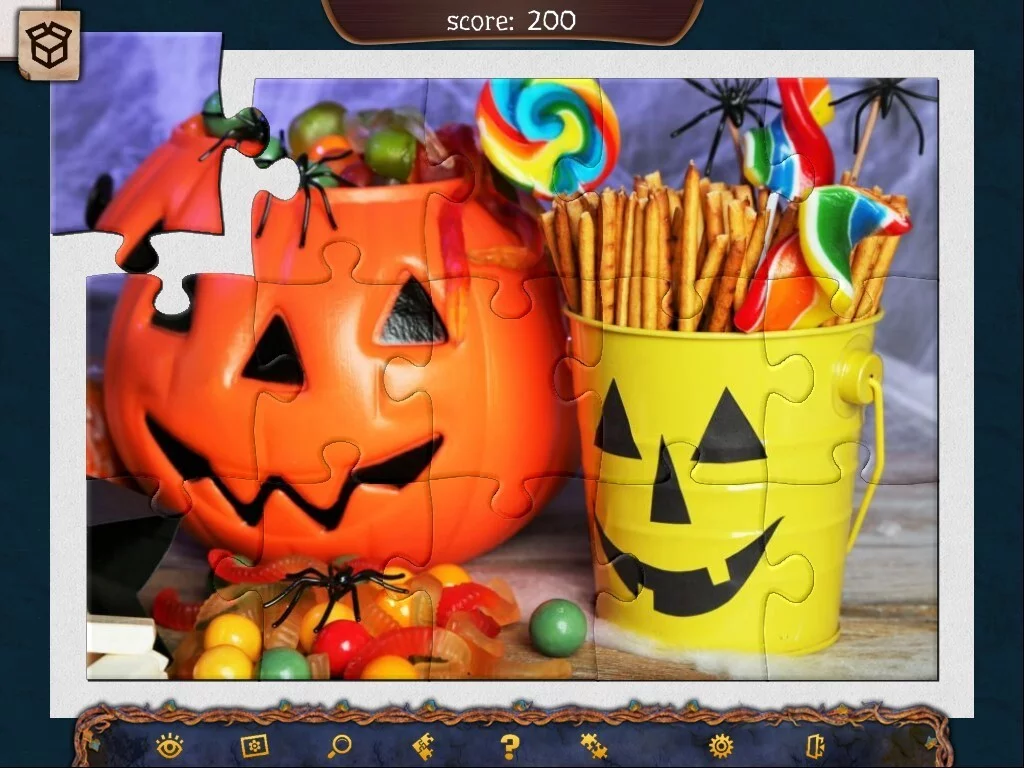 Изображение игры: Holiday Jigsaw Halloween 4