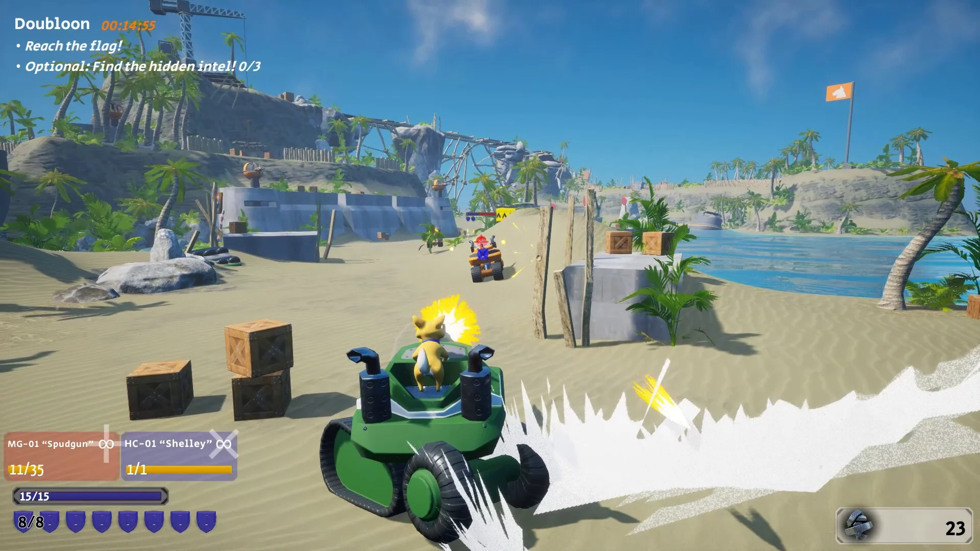 Изображение игры: Cannon Canines