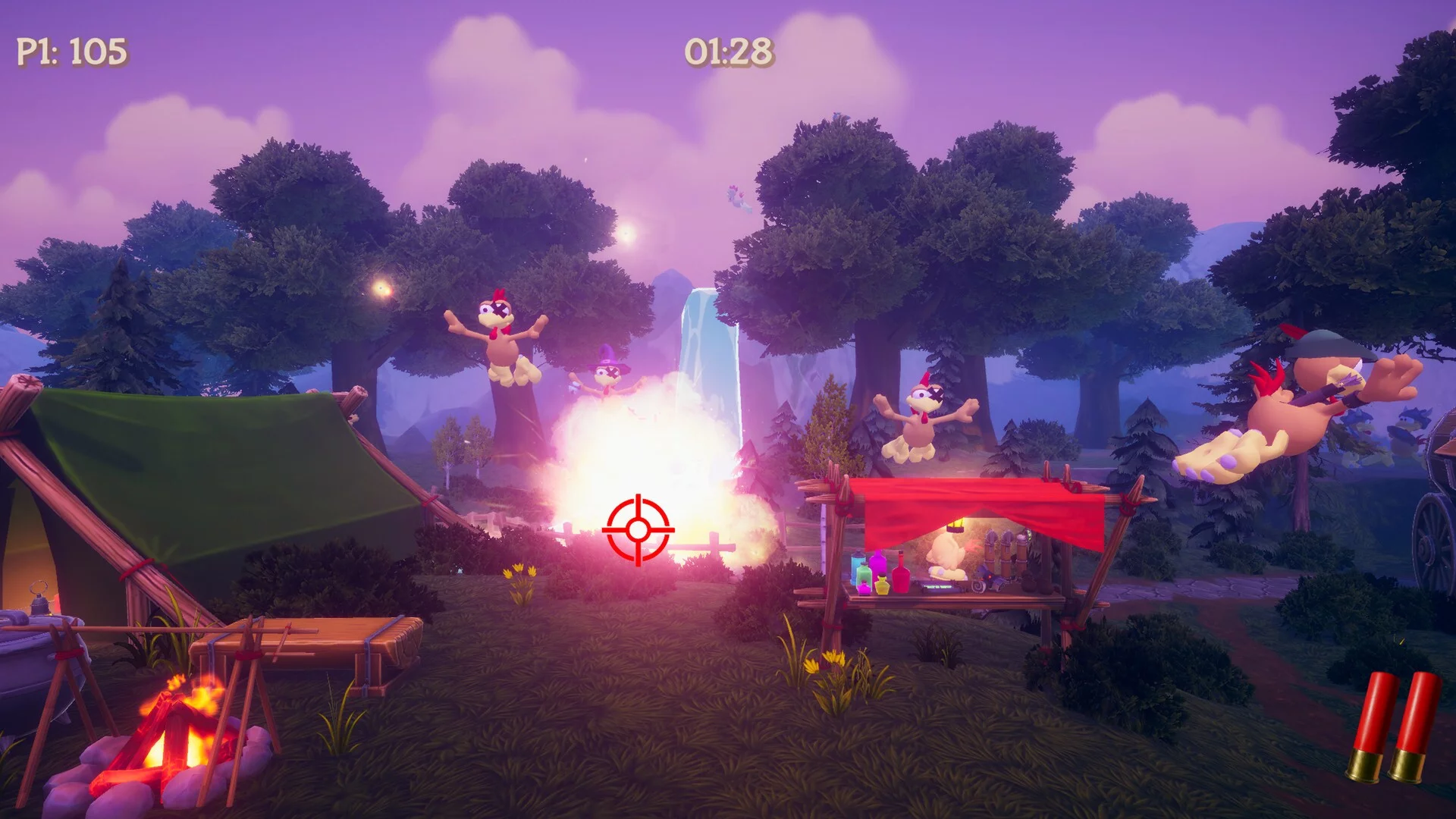 Изображение игры: Crazy Chicken Xtreme