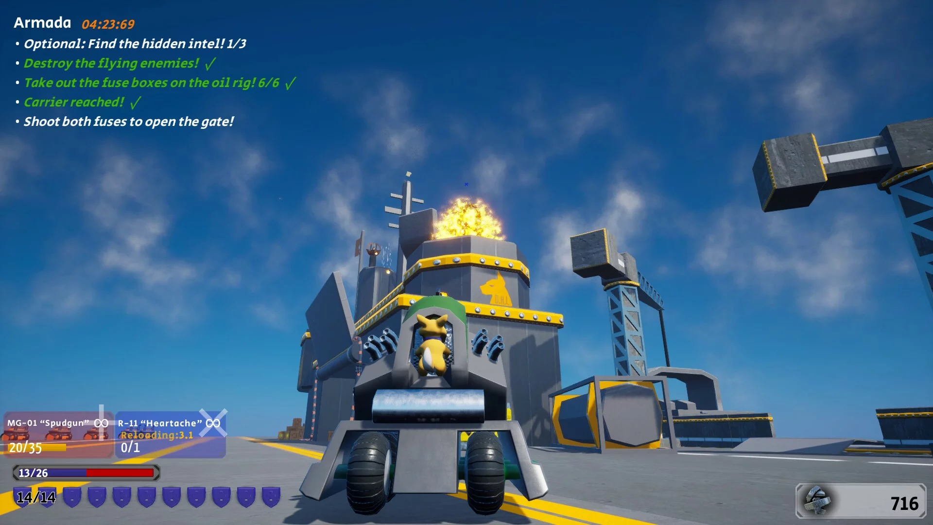 Изображение игры: Cannon Canines