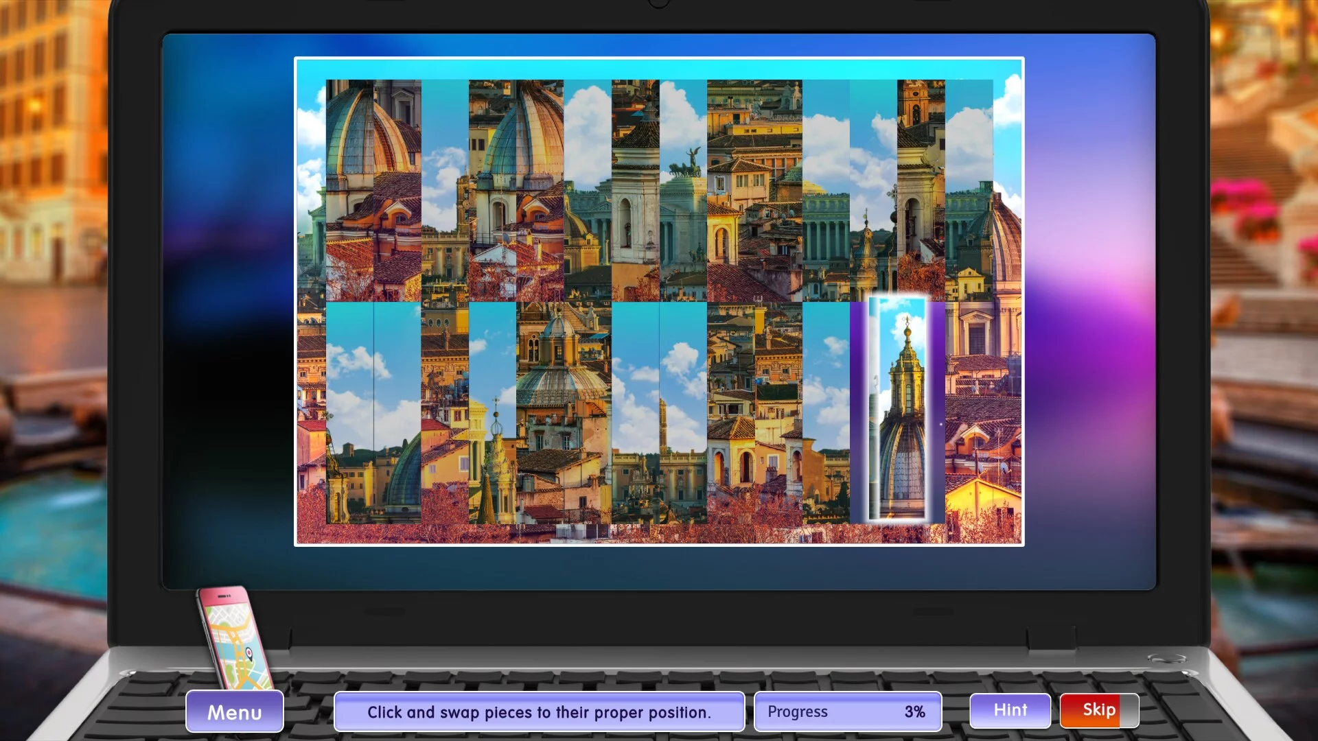 Изображение игры: First Time in Rome