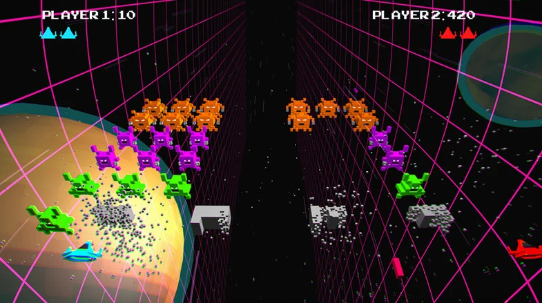 Изображение игры: 8bit Invasion