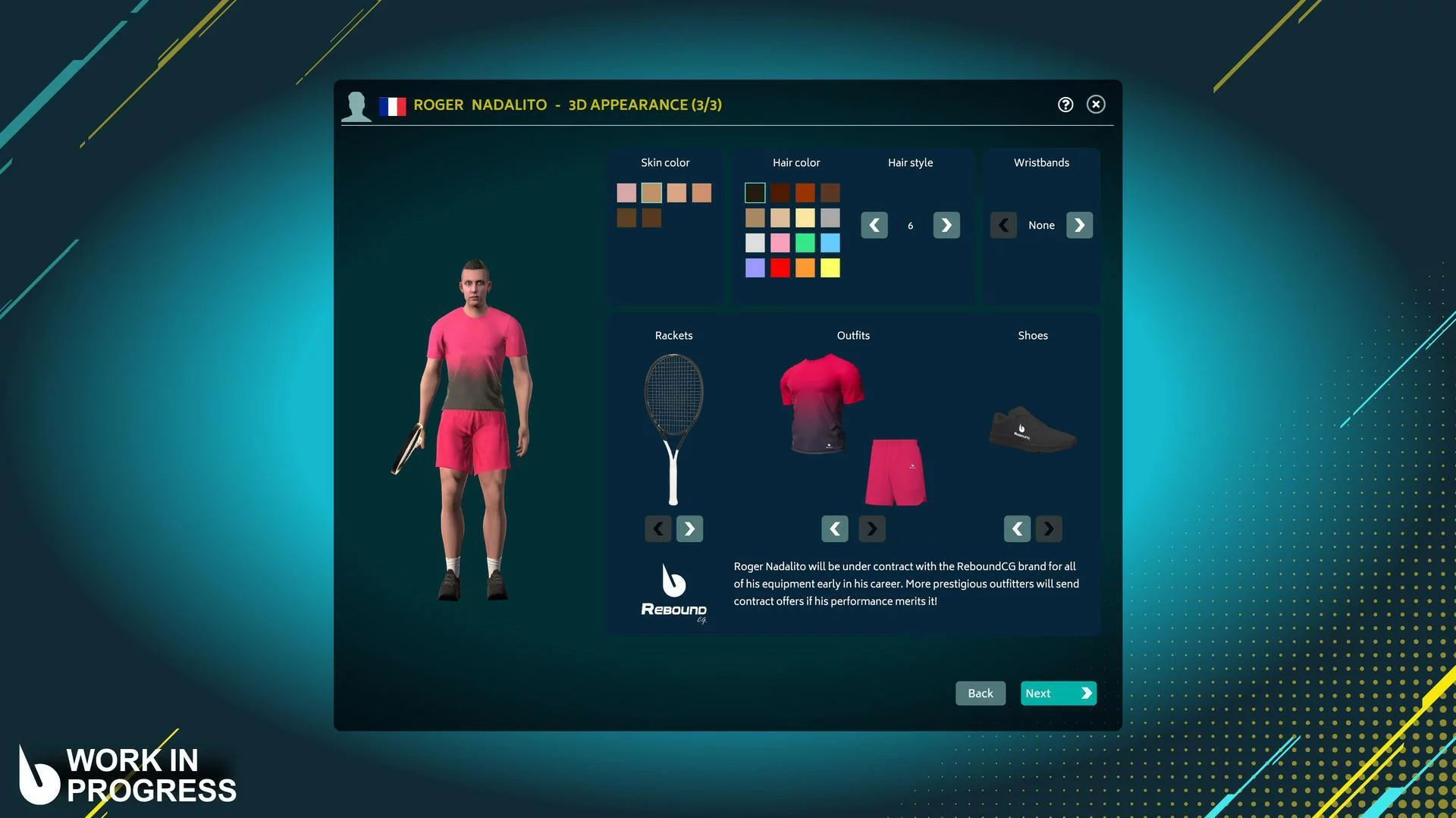 Изображение игры: Tennis Manager 2022