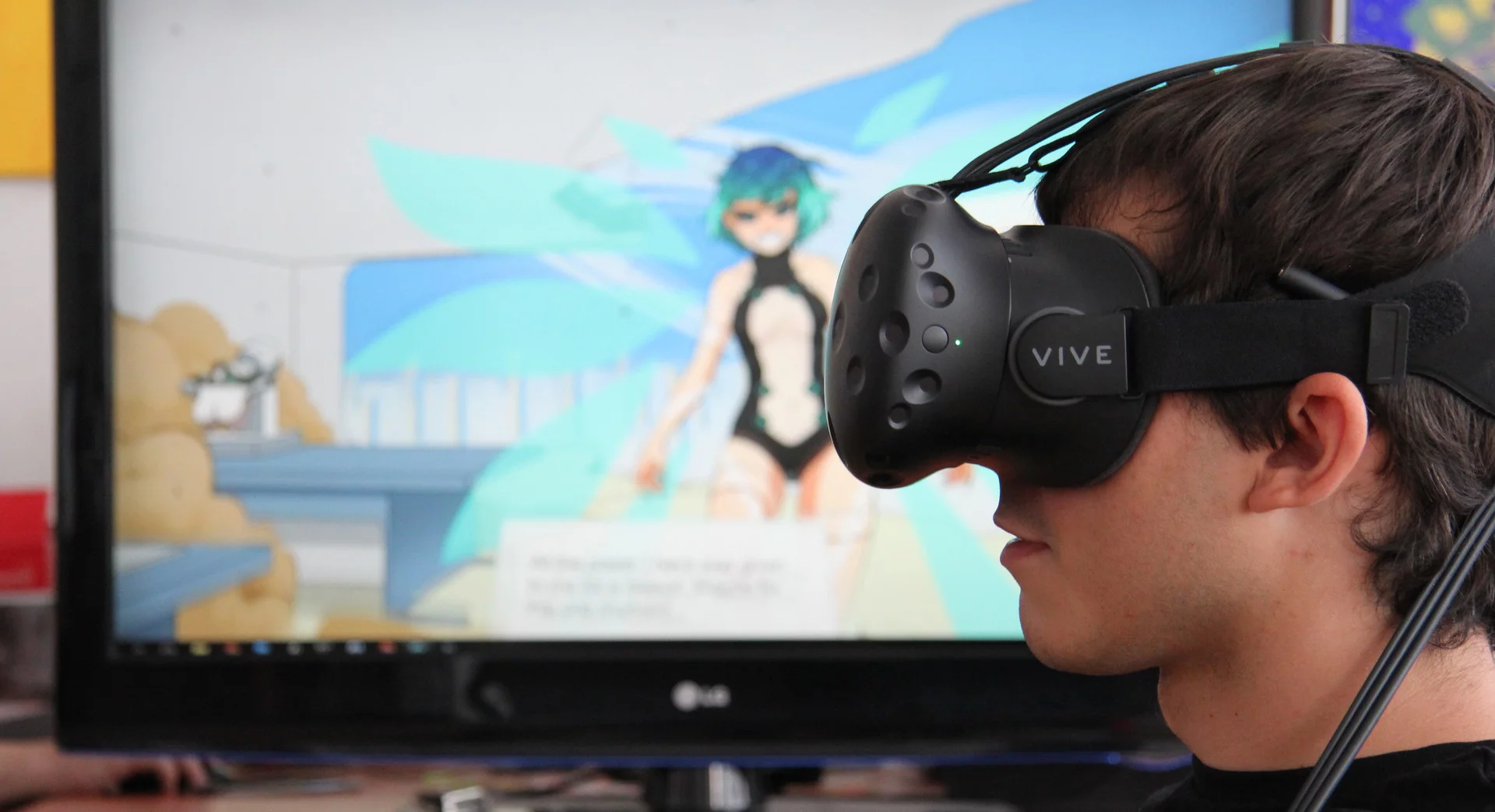 Изображение игры: Angels & Demigods - SciFi VR Visual Novel