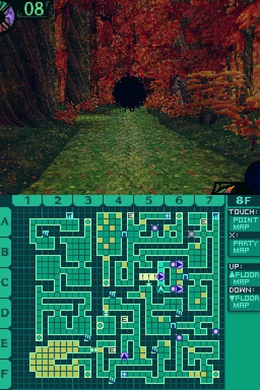 Изображение игры: Etrian Odyssey II: Heroes of Lagaard