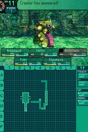Изображение игры: Etrian Odyssey II: Heroes of Lagaard