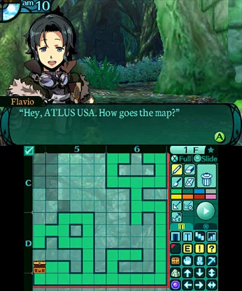 Изображение игры: Etrian Odyssey II: Heroes of Lagaard